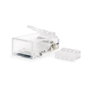 Nanocable Conector RJ45 CAT.6 de 8 hilos, 50 unidades